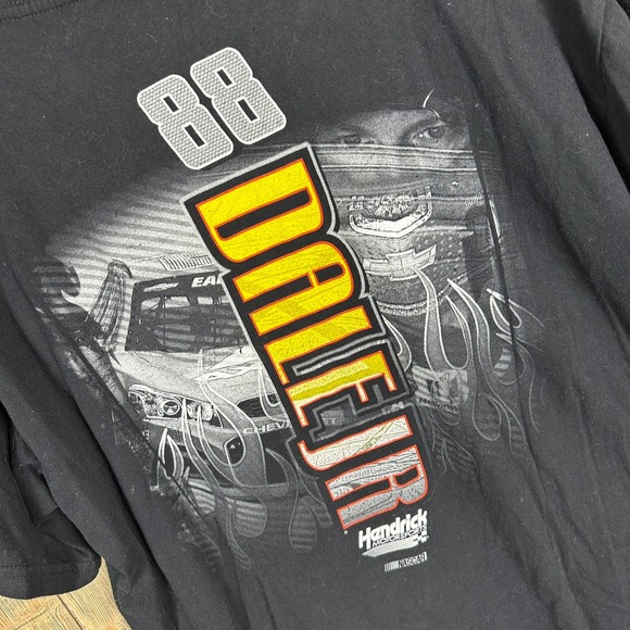 NASCAR Dale Earnhardt Jr Hendrick Motorsports 88 Racing Graphic T-Shirt Large - Picture 4 of 5